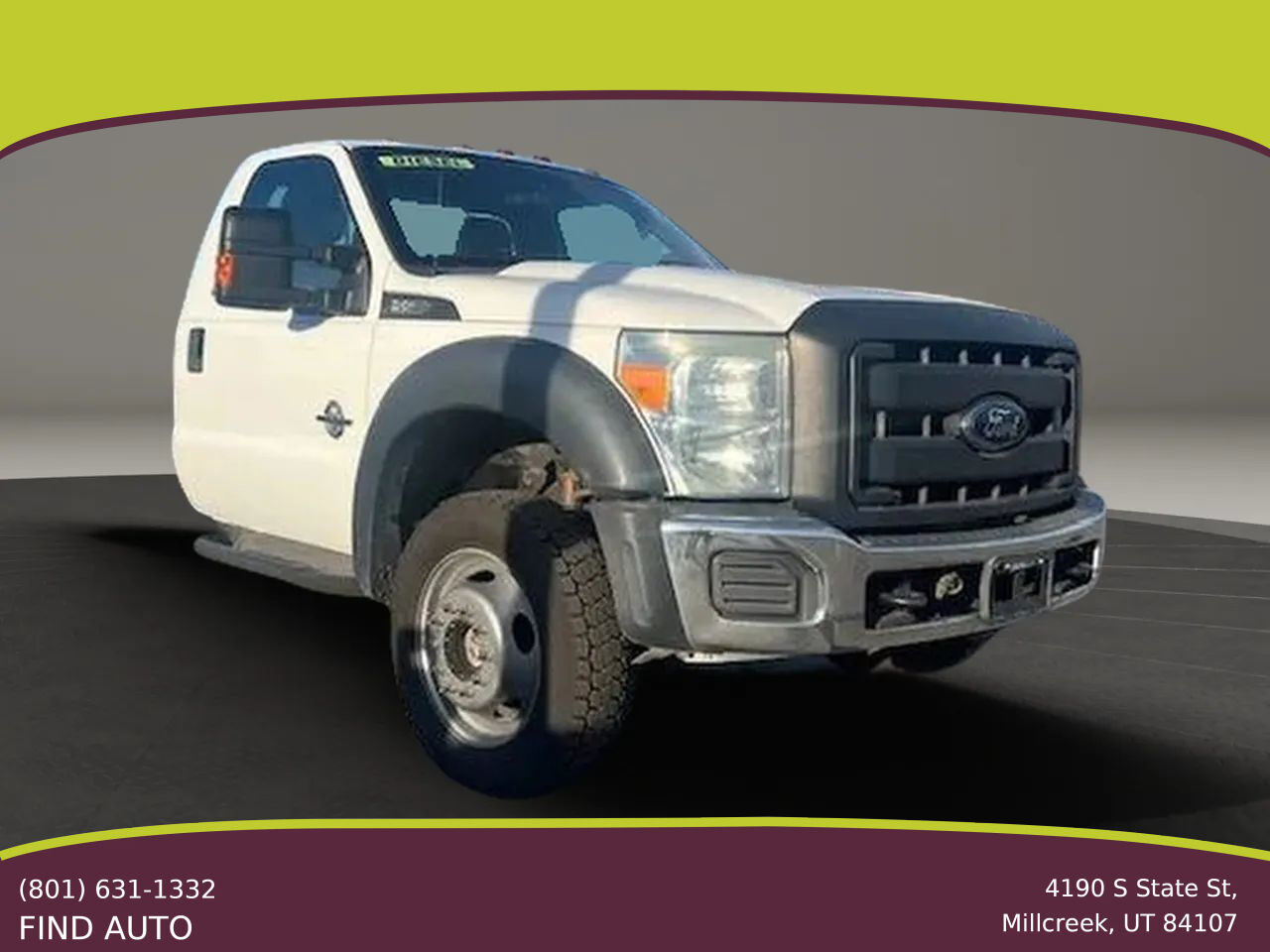 2016 Ford F-550 Super Duty 