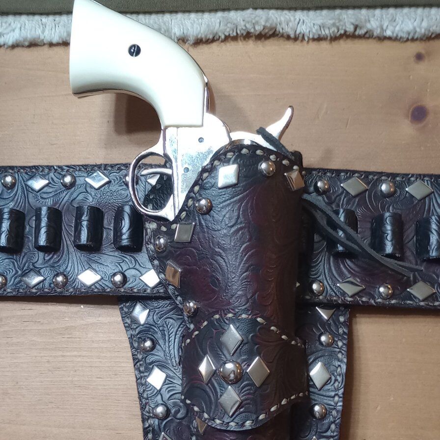 Custom handmade hand stitched holster
