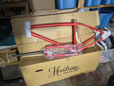 Handsomes Cycles 26" Cruiser ARTCRANK "Shop Bike" Frameset NOS/NIB