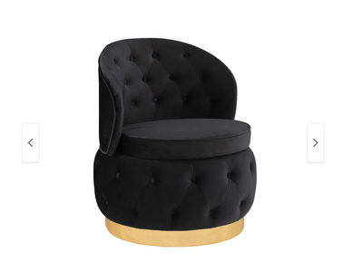 New in box 360 Degree Swivel Cuddle Barrel Accent Storage Chairs