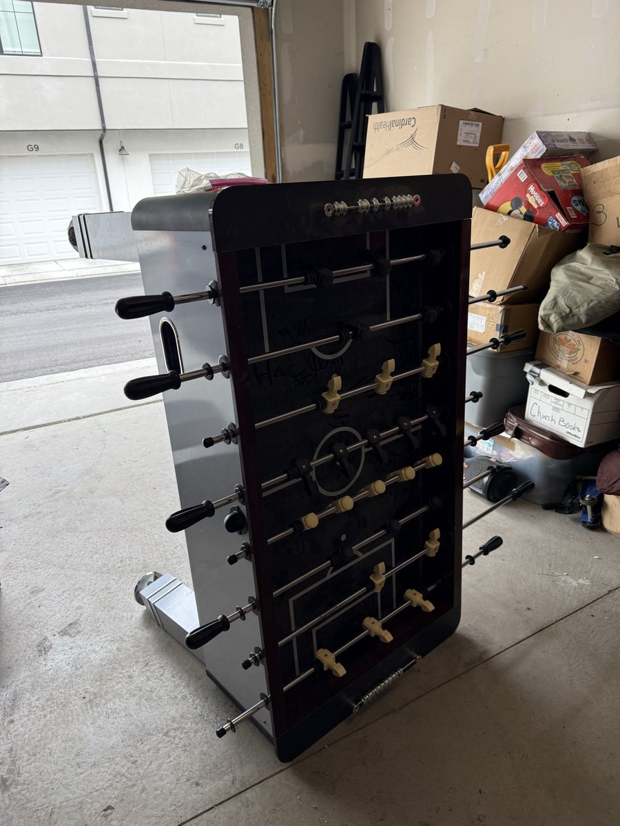 FREE FOOSBALL TABLE