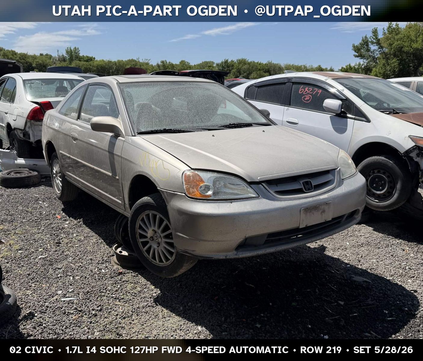 2002 Honda Civic Parts - UTPAP Ogden