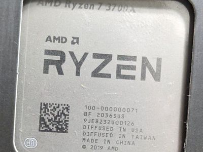 AMD Ryzen 7 3700x processor