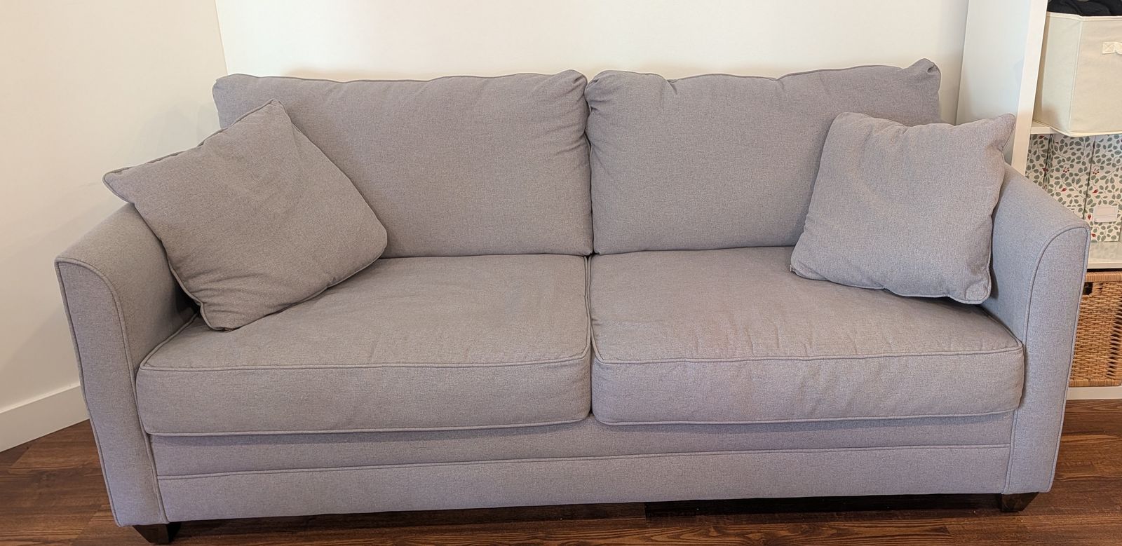 Gray Sleeper Sofa / Pull-Out Sofa Bed