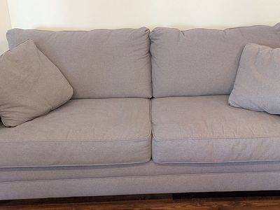 Gray Sleeper Sofa / Pull-Out Sofa Bed