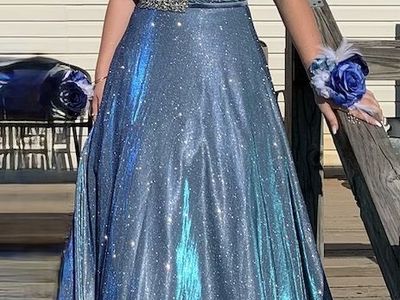 Beautiful Periwinkle Blue Dress!