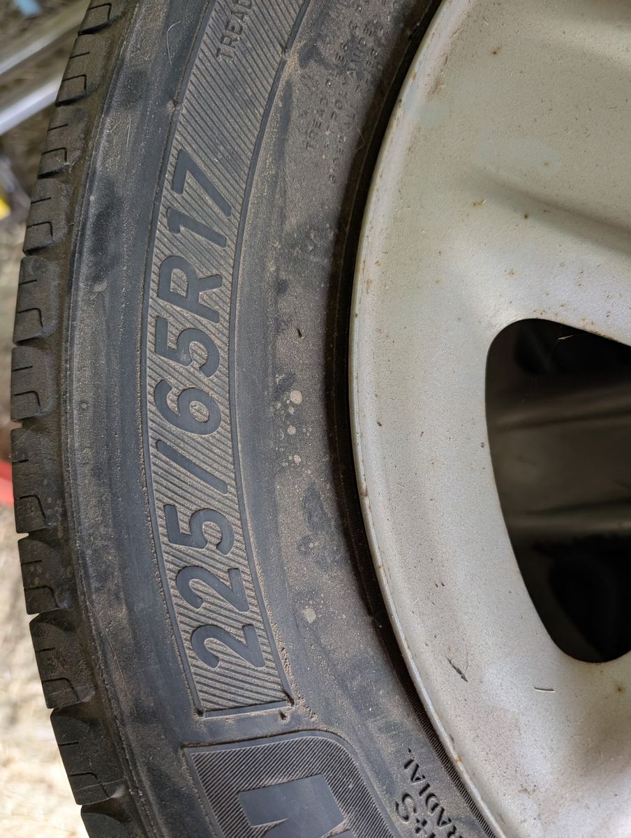 225 65r17 michelin tires and wheels
