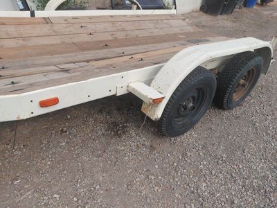 Used Utility Trailer 6000lb capacity 21 ft