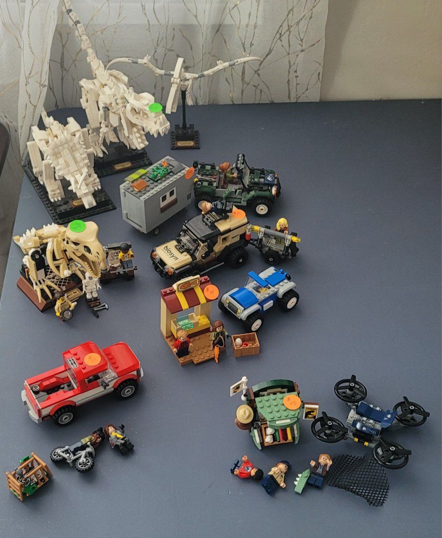 lego jurassic park/ World sets