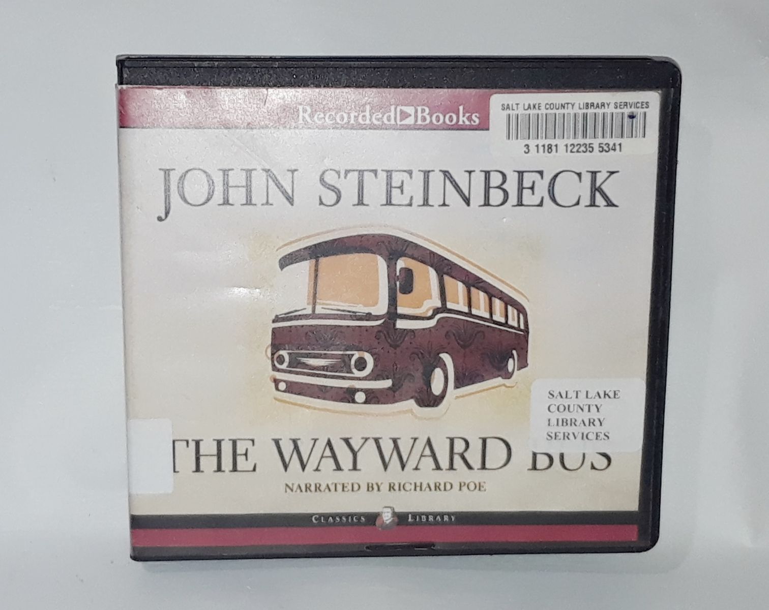 2013 Vintage The Wayward Bus Audio Novel John Steinbeck