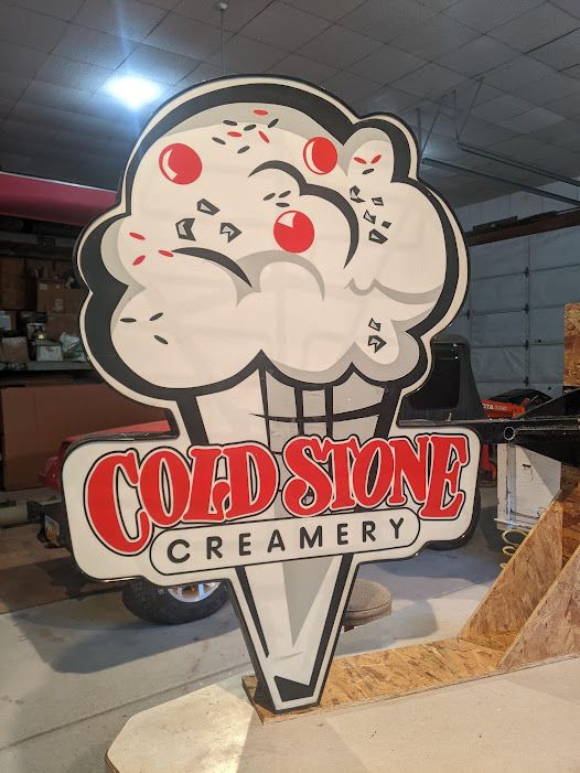 Ice Cream Blade Sign
