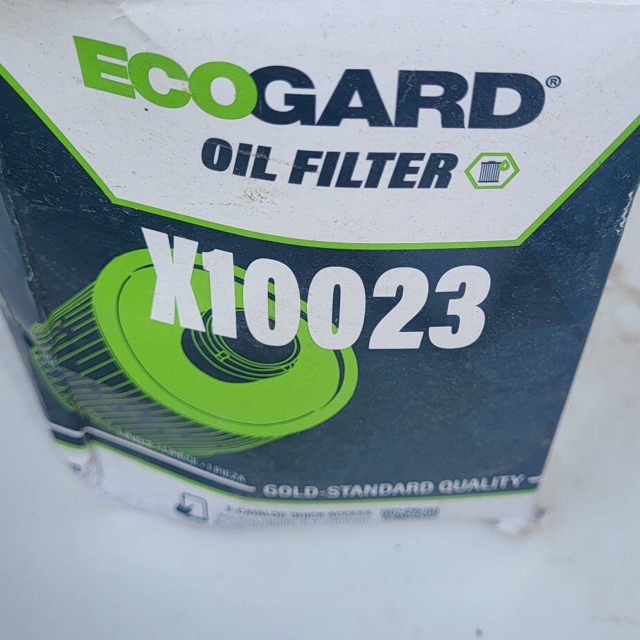 ecoguard oil filter x10023