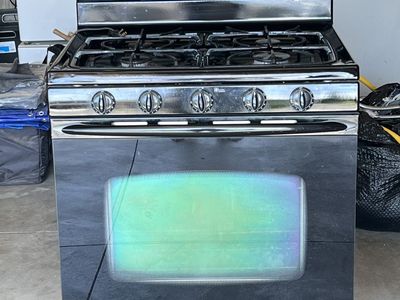 Maytag Black Gas Range Stove