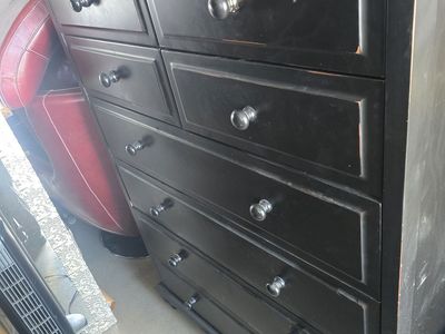 8 drawer real wood dresser chest of drawers