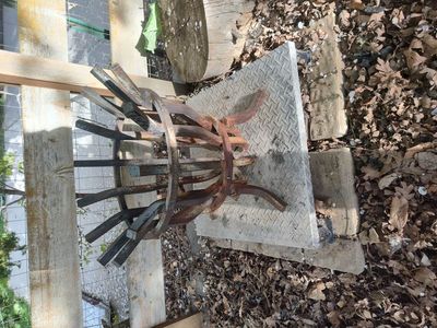 Medieval Fire pit solid heavy 3/4 inch thick