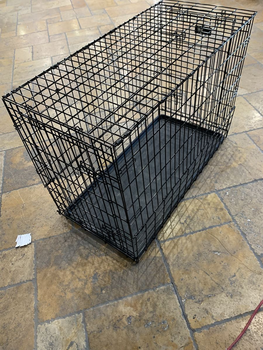 Brand new xl 42” dog crate kennel folding wire