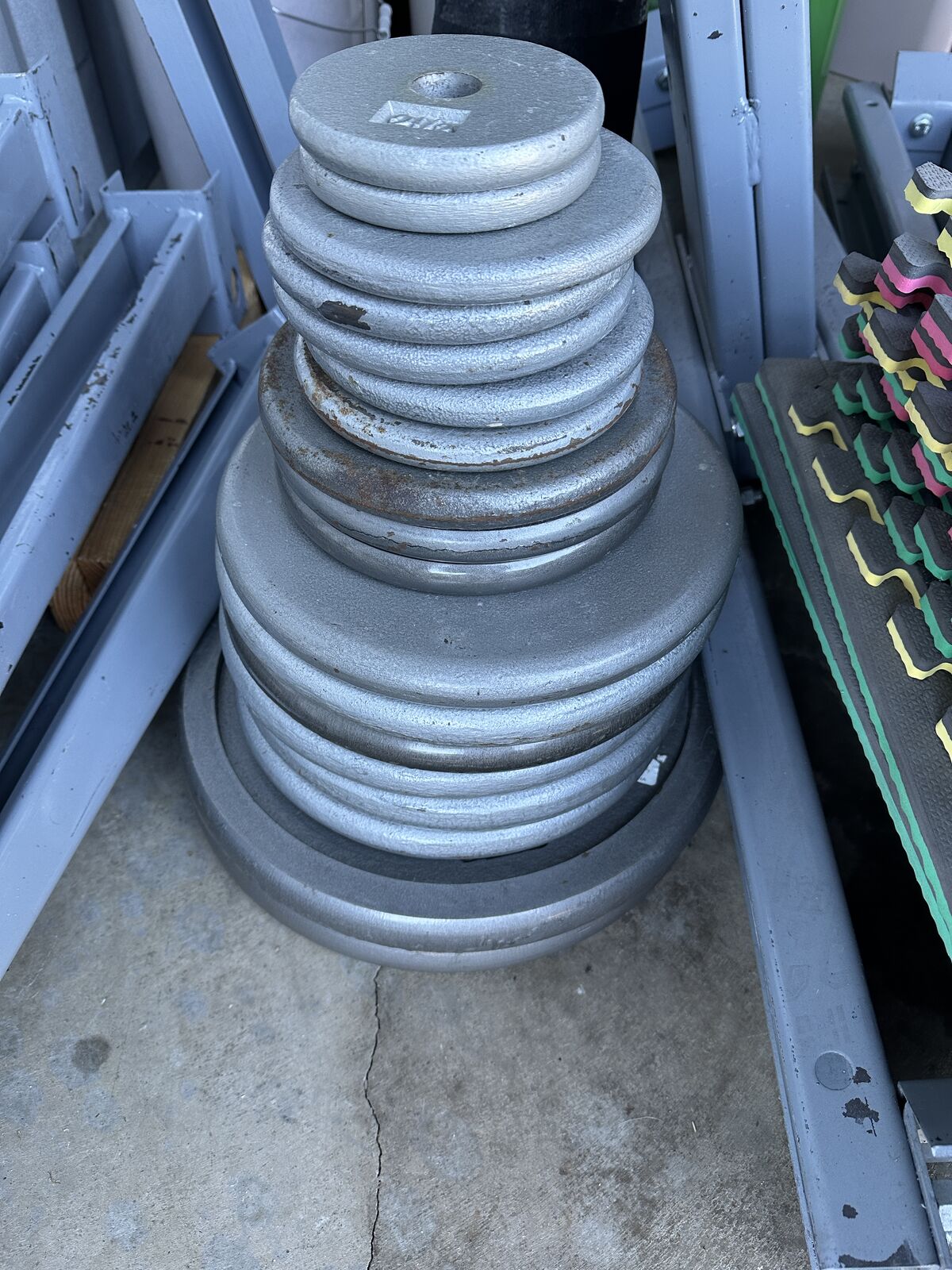 Standard Weight Plates - 310 lbs total