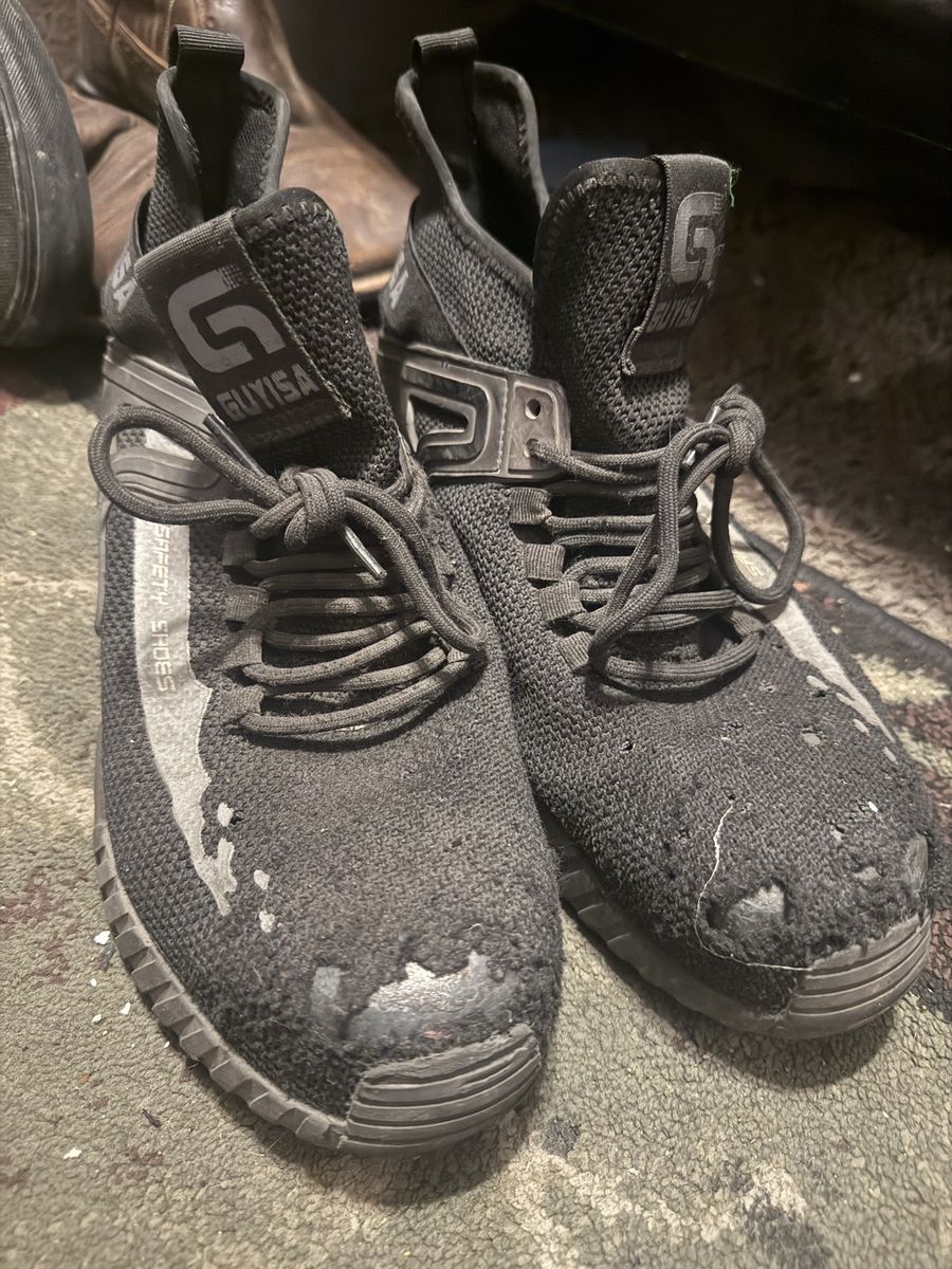 GUYISA Black Safety Shoes