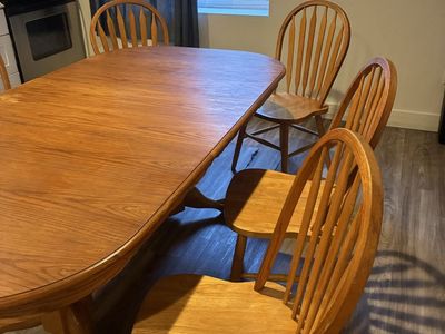 Table and chairs