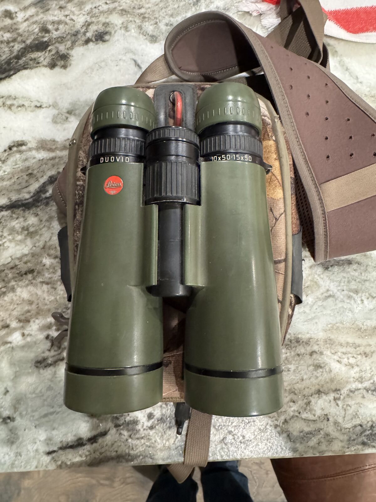 Leica duovid 10x-15x 50mm binoculars
