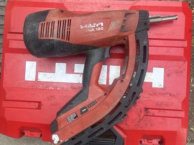 Hilti GX 120 Gas-Powered Concrete Nailer Fastening Tool with Case - Used