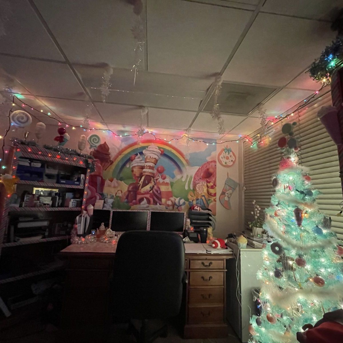 Candyland Christmas Themed Decorations