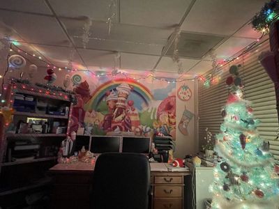 Candyland Christmas Themed Decorations
