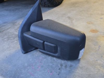 Ford F-150 Driver Side View Mirror - Black, Used OEM