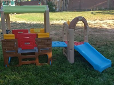 Simplay3 Modular Playhouse + Slide - Indoor/Outdoor Climber