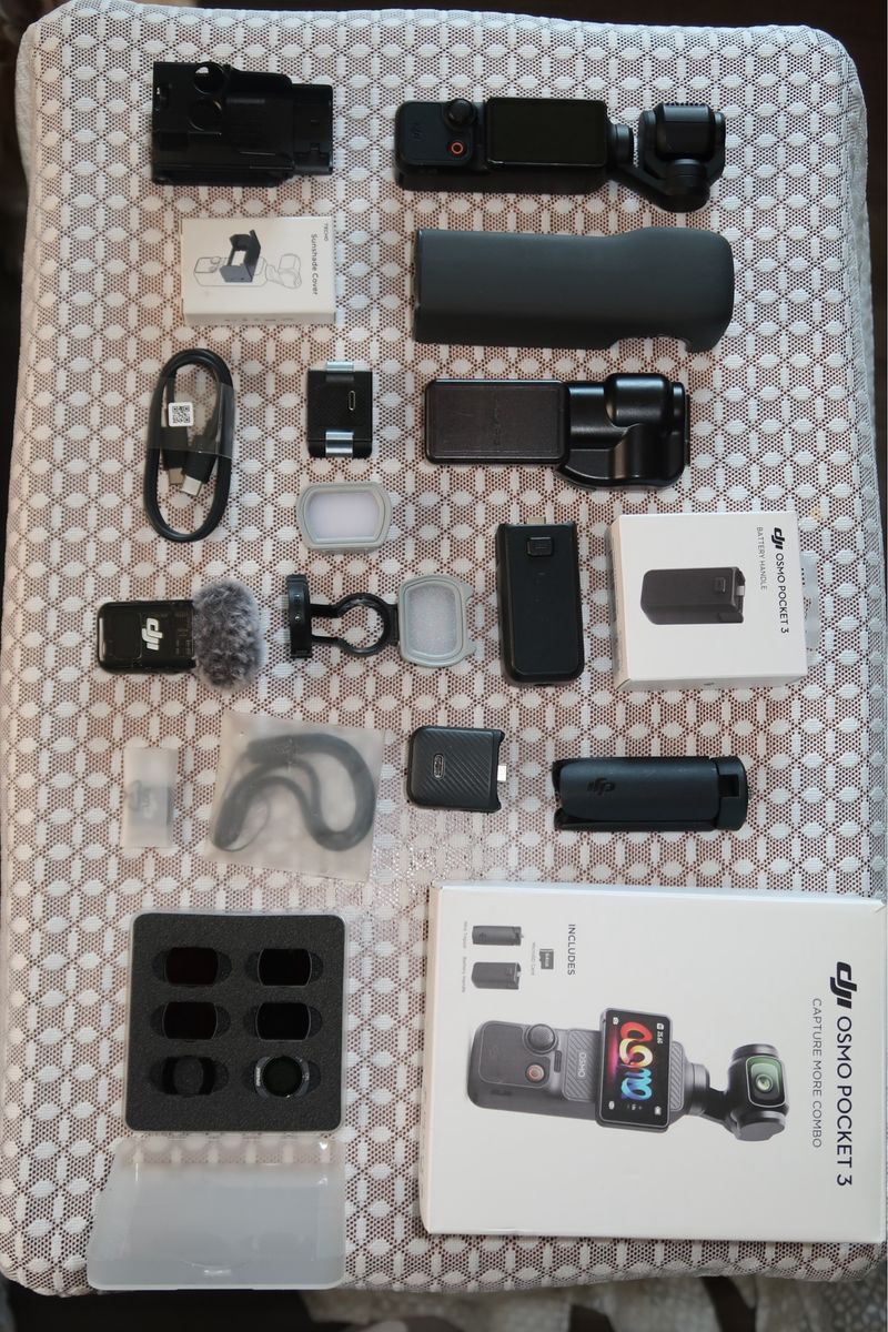 DJI Osmo Pocket 3 Capture More Combo + Extras