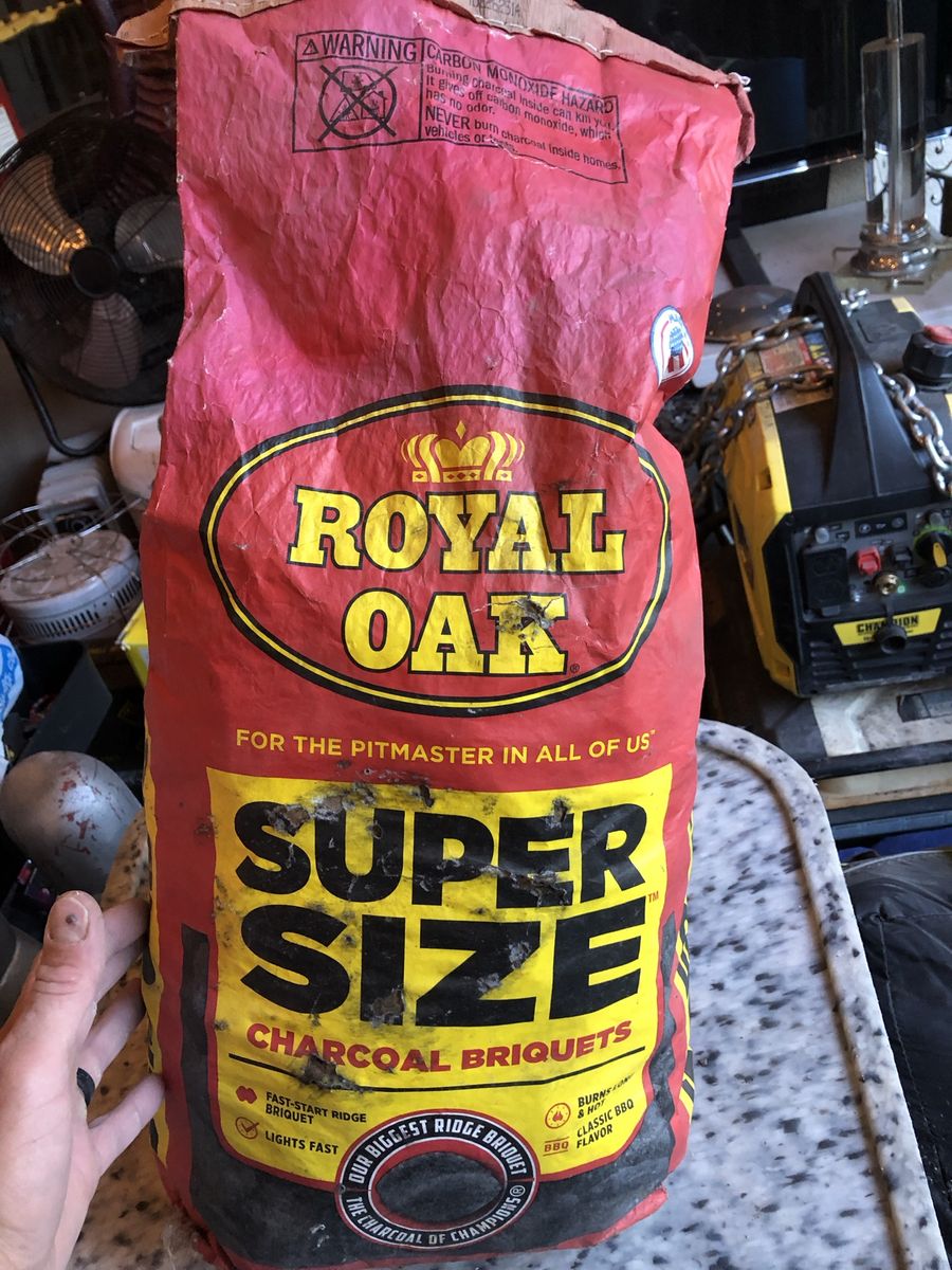 Royal Oak Super Size Charcoal Briquets Bag