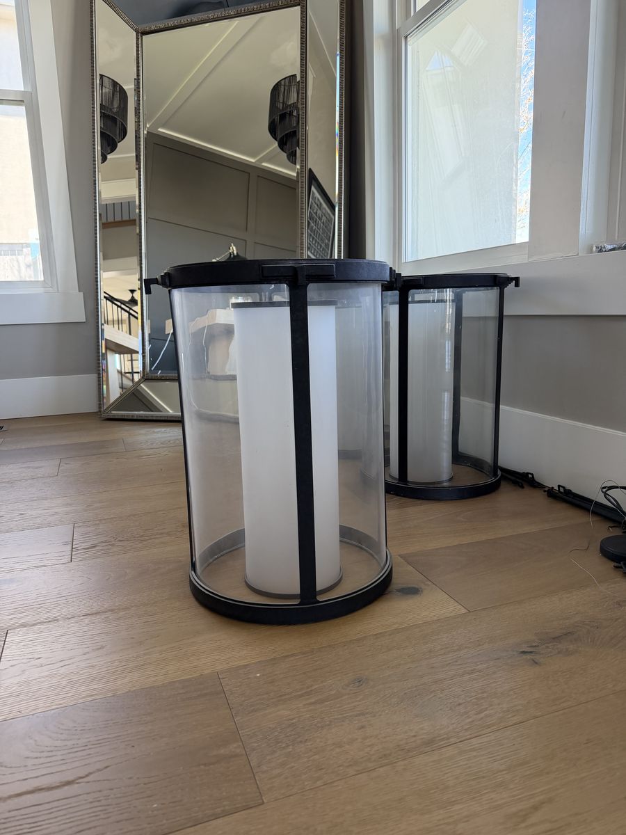 Restoration Hardware pendant lights