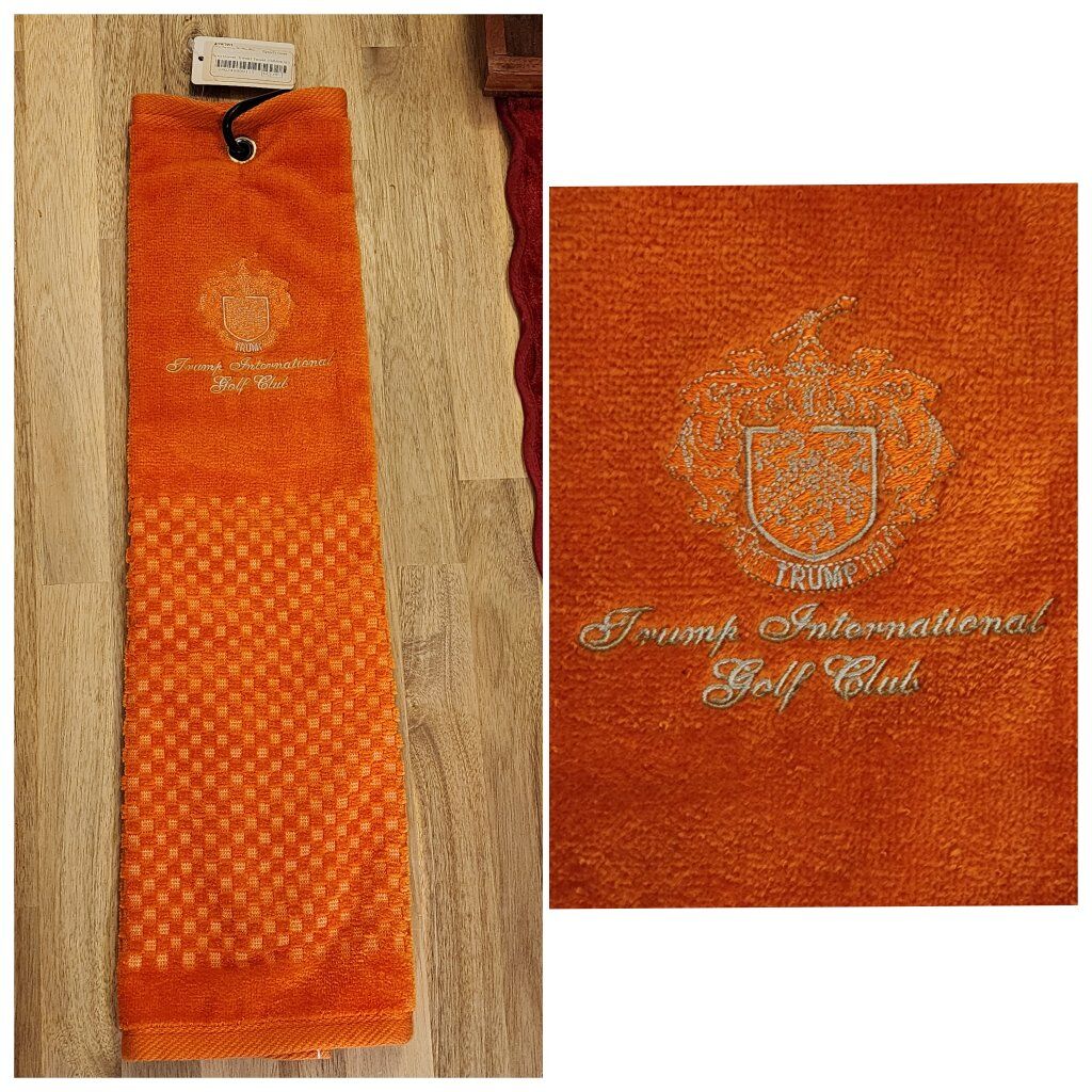 trump international golf club towel