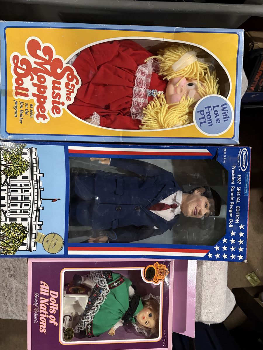 Vintage Susie Moppet Doll with Original Box - From PTL Jim Bakker Program - Collectible Doll