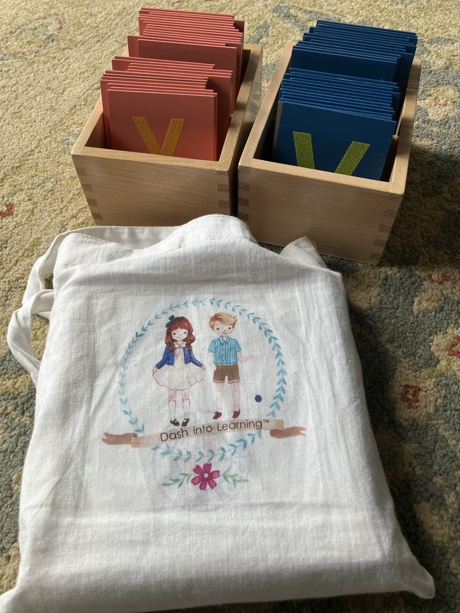 Dash into Learning Easy Readers and Phonics Lessons with Montessori-Style Sandpaper Letters for Homeschool