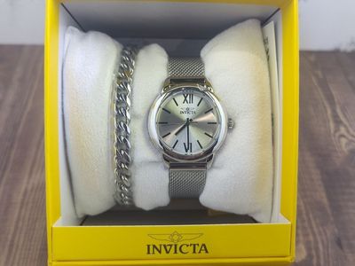 Invicta Angel Women's Watch - 30mm, Steel With Bracelet Set (48249)