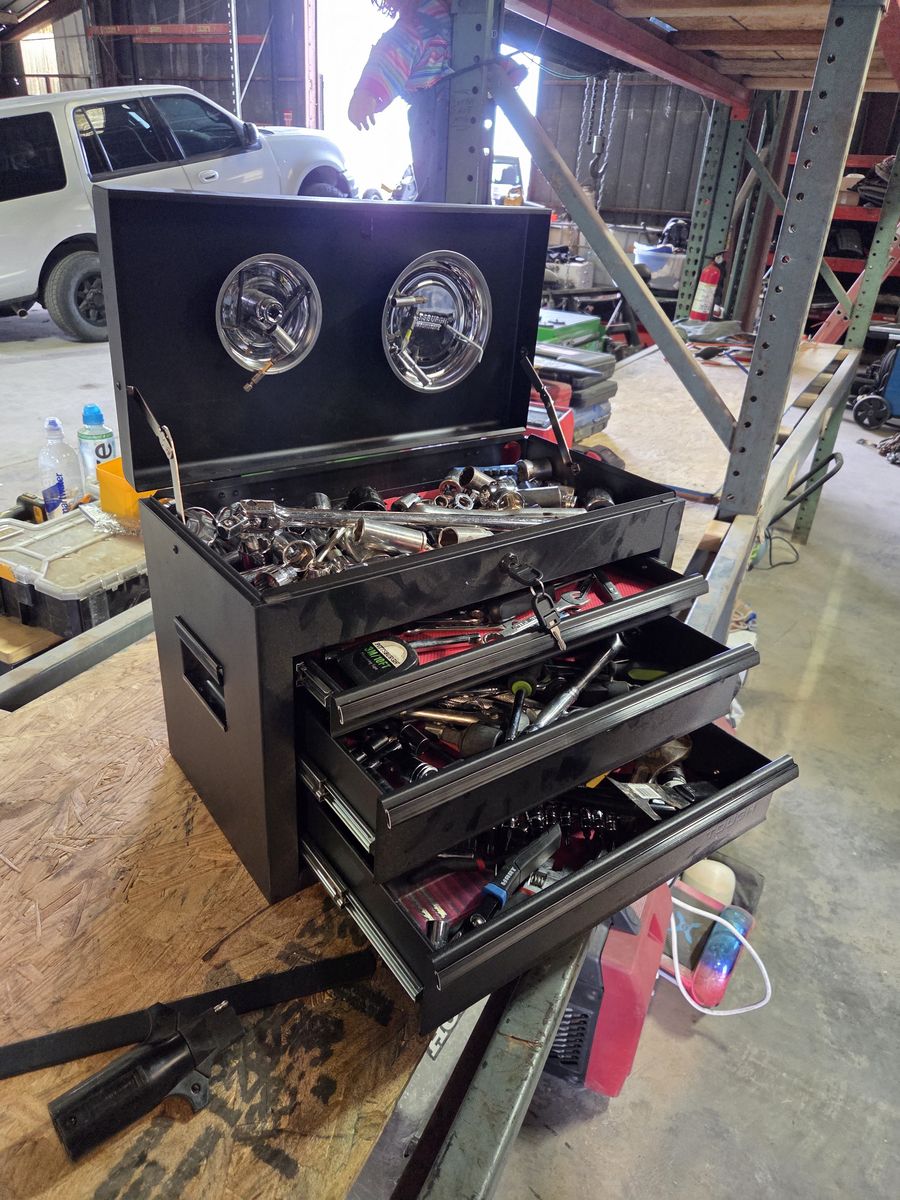 Tool box full of tools