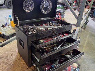 Tool box full of tools