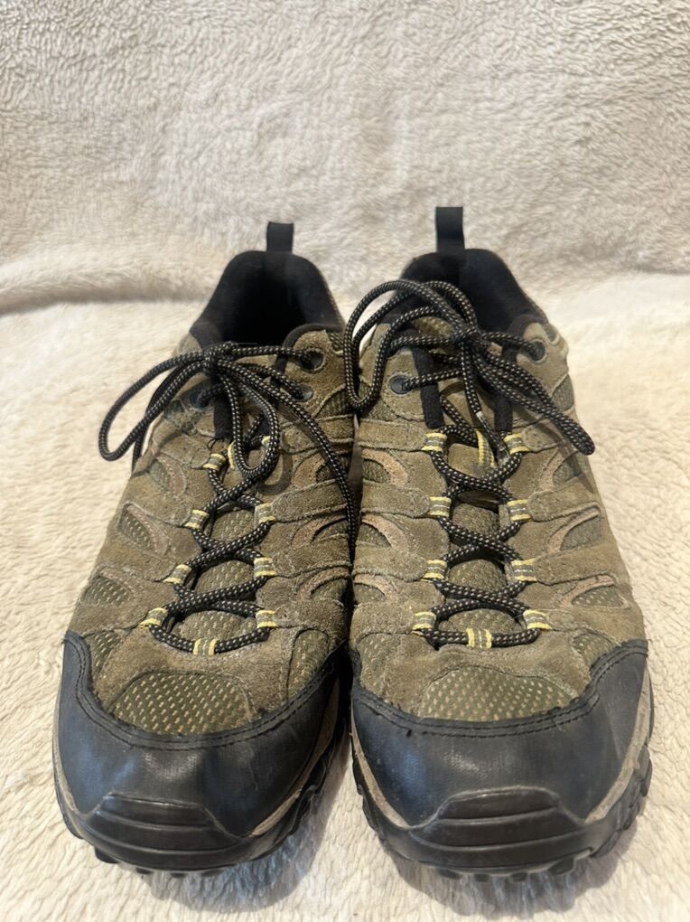 Merrell Mens Size 13Leather/Mesh Hiking Shoes