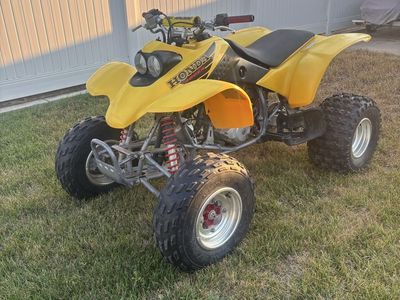 2001 Honda TRX 400EX Yellow Sport ATV Quad
