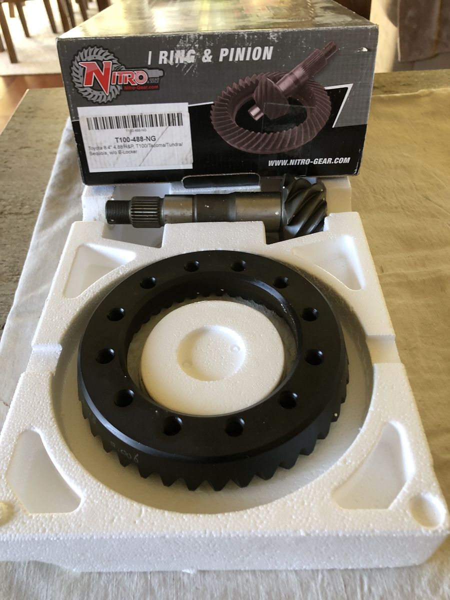 NITRO RING AND PINION T100-488-NG