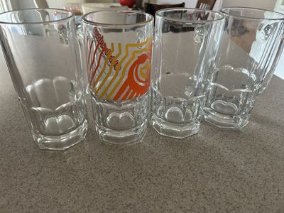 Large Glass Mugs