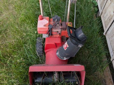 Toro 521 Single-Stage Electric Start Snow Blower - Vintage Red
