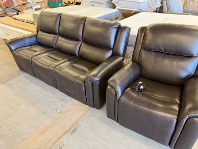 New Alba Leather Couch