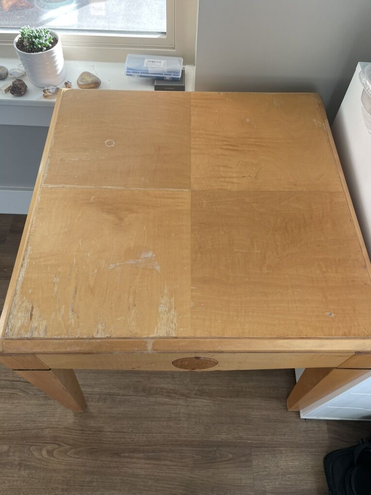 Maple Wood End Table