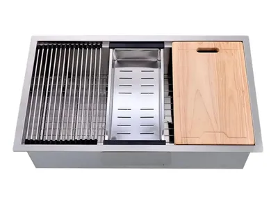 32" x 19" x 10" Stainless steel undermount sink