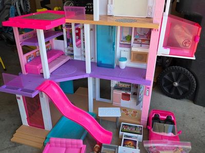 Barbie dream house.