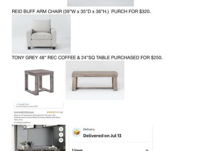 MOVING SALE-EXCELLENT CONDITION! (Living room set, Bedroom set)