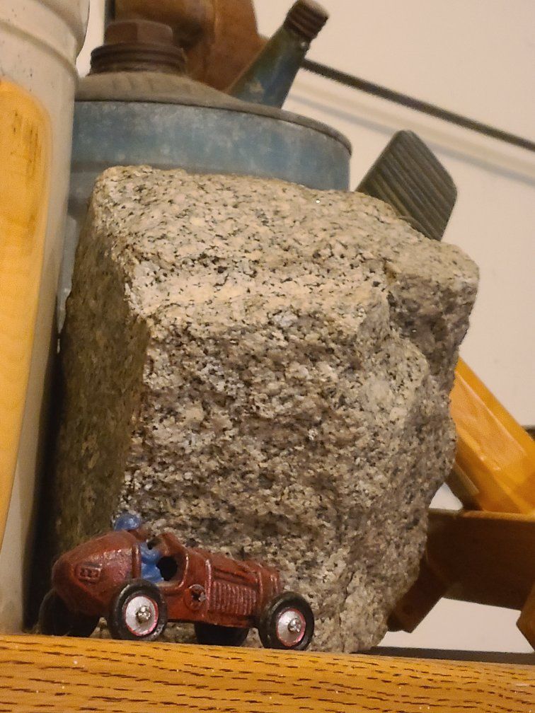 LDS Temple Granite with Tooling Mark