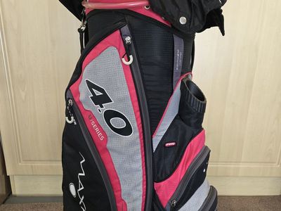 Maxfli 4.0 U Series Womens Golf Bag, 14 Way Divider, Rain Cover